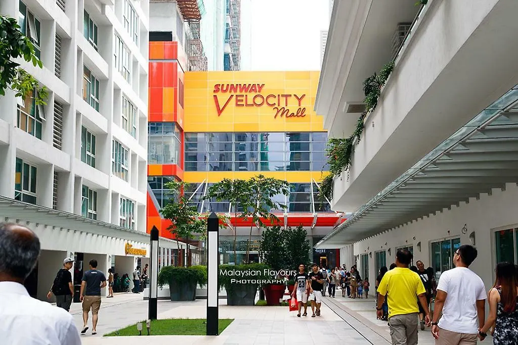 V Residence Suite 2-4 Pax - Mrt-Wifi-Link Mall 吉隆玻双威伟乐高级公寓 Kuala Lumpur Apartment